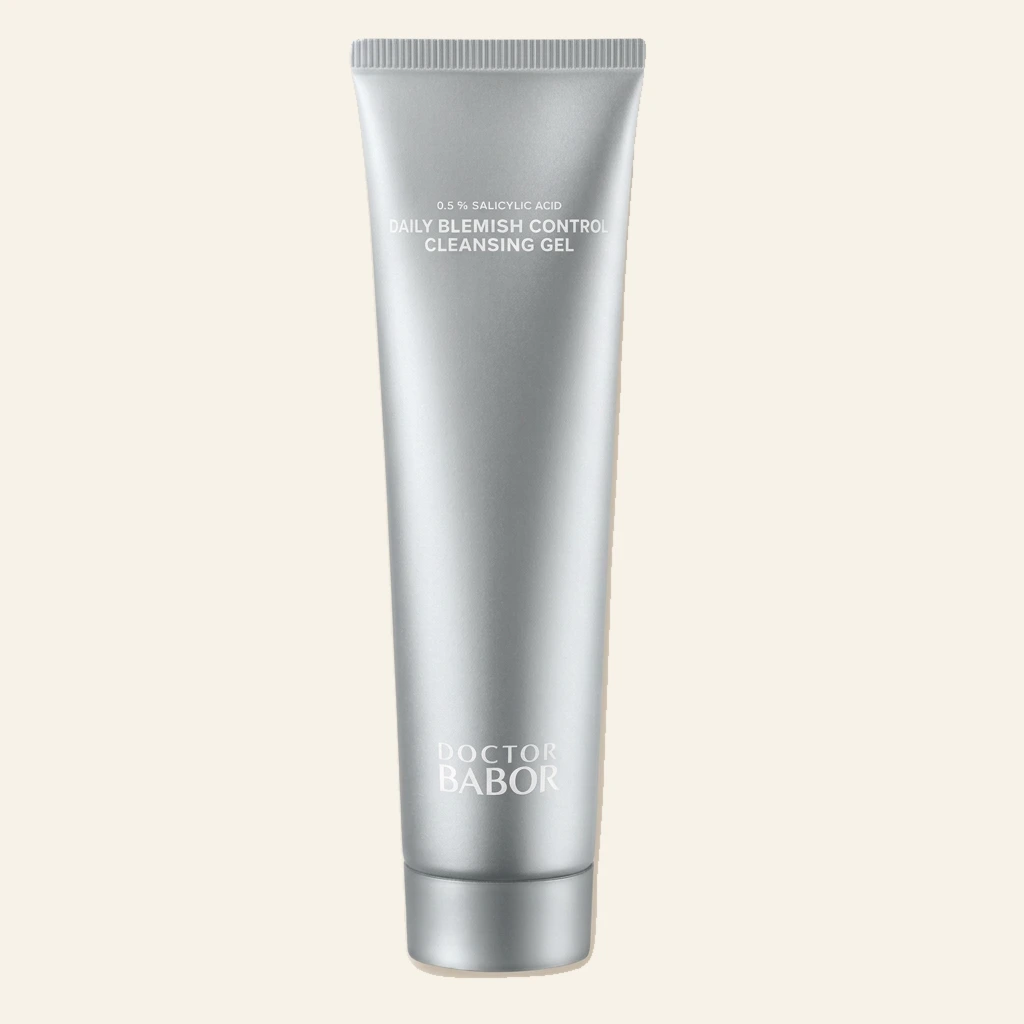 Doctor Babor Daily Blemish Control Cleansing Gel mit 0,5% Salicylsäure zur porentiefen Reinigung bei unreiner Haut und zur Reduktion von Pickeln