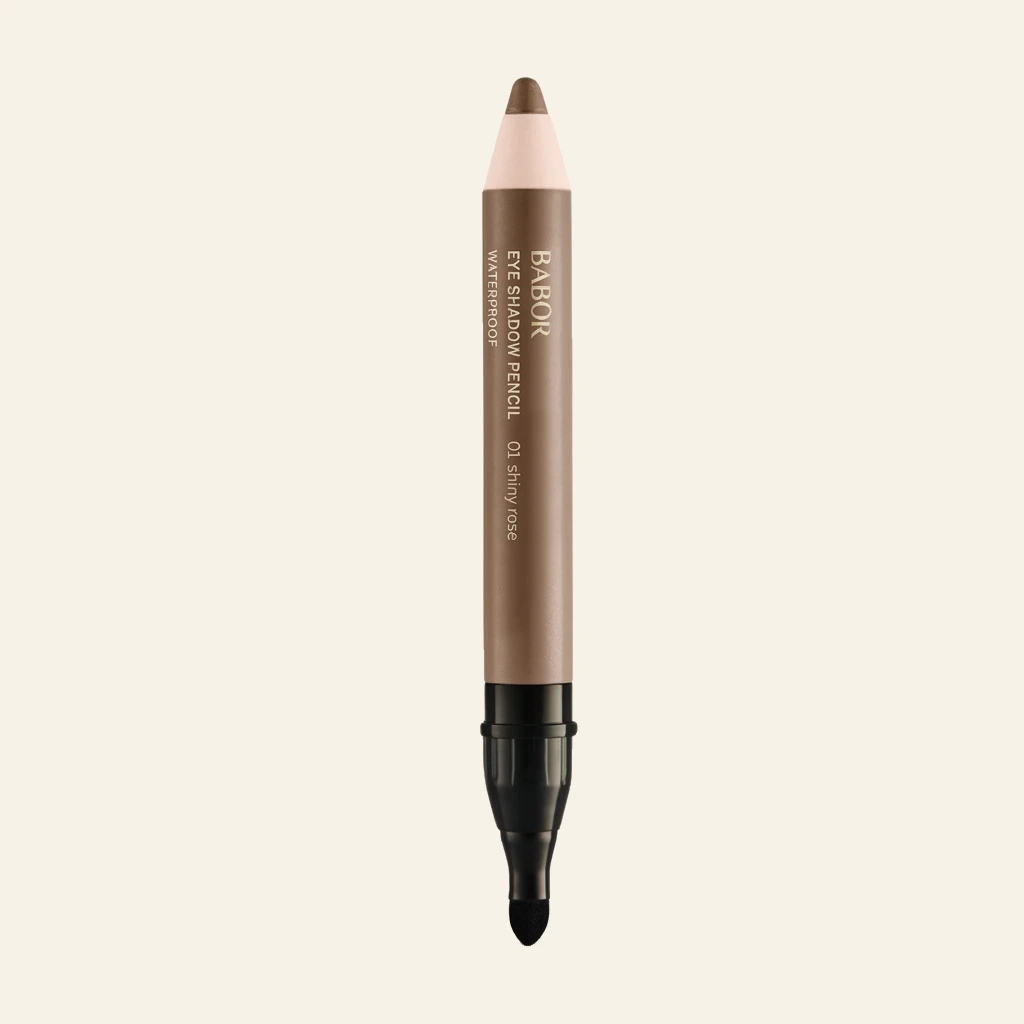 BABOR Eye Shadow Pencil shiny rose – Lidschattenstift für strahlende, rosige Augen-Make-up Looks