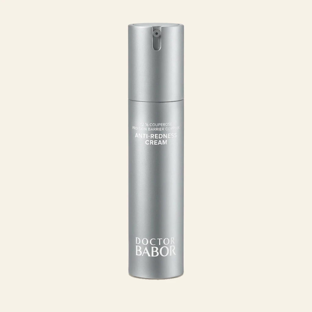 DOCTOR BABOR Anti-Redness Cream – beruhigende Gesichtscreme gegen Rötungen und empfindliche Haut