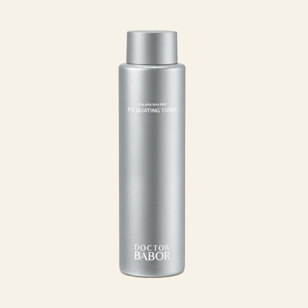 Doctor Babor Exfoliating Toner mit AHA, BHA und PHA zur porenverfeinernden Exfoliation, gegen Unreinheiten und für ein strahlendes Hautbild