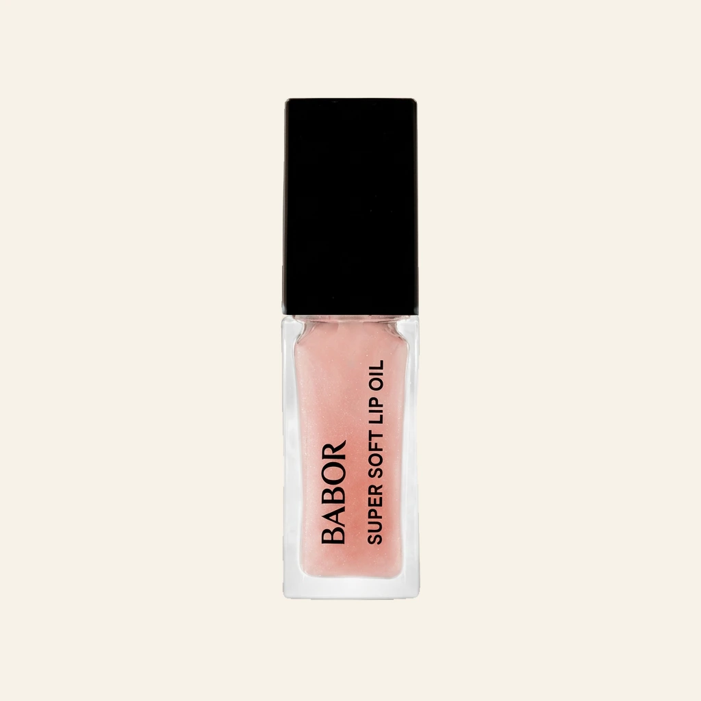 BABOR Super Soft Lip Oil rosé – getöntes Lippenöl für gepflegte, glänzende und natürlich rosige Lippen