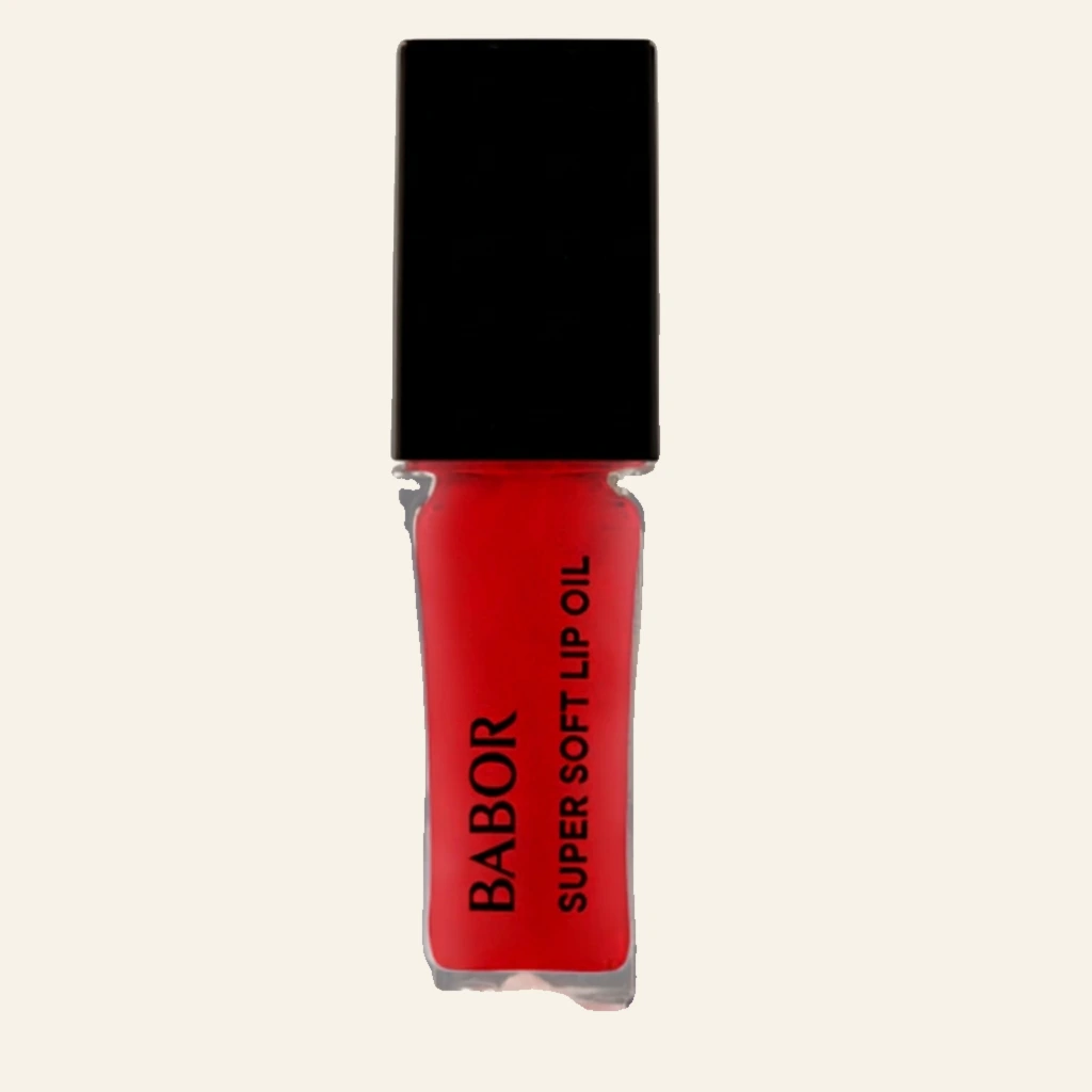 BABOR Super Soft Lip Oil red – getöntes Lippenöl für glänzende, gepflegte und leicht gefärbte Lippen