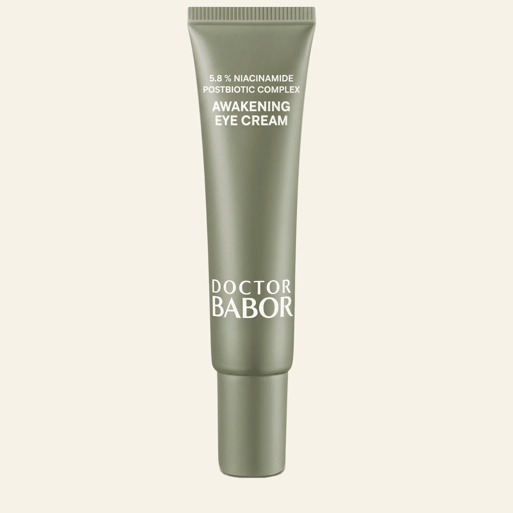 Doctor Babor Awakening Eye Cream mit Niacinamid – revitalisierende Augenpflege gegen dunkle Augenringe, feine Linien und Schwellungen für eine frische, strahlende Augenpartie