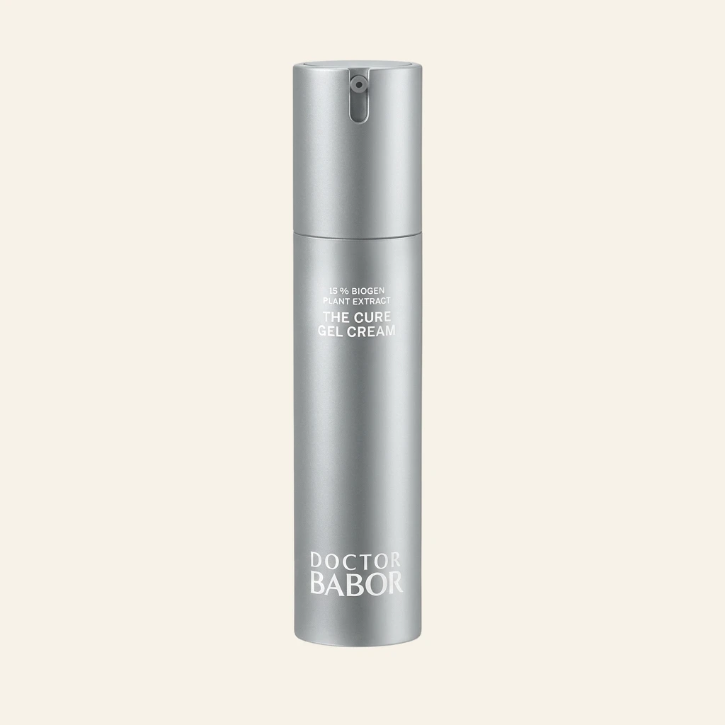 Doctor Babor The Cure Gel Cream mit Biogen Plant Extract – leichte Gel-Creme für empfindliche Haut, stärkt die Hautbarriere, spendet Feuchtigkeit und sorgt für ein klares, frisches Hautgefühl