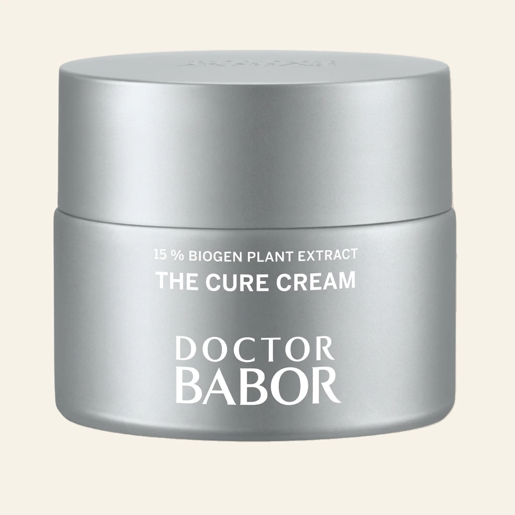 Doctor Babor The Cure Cream mit Biogen Plant Extract – intensive Regenerationscreme für empfindliche Haut, stärkt die Hautbarriere und sorgt für ein ausgeglichenes Hautbild