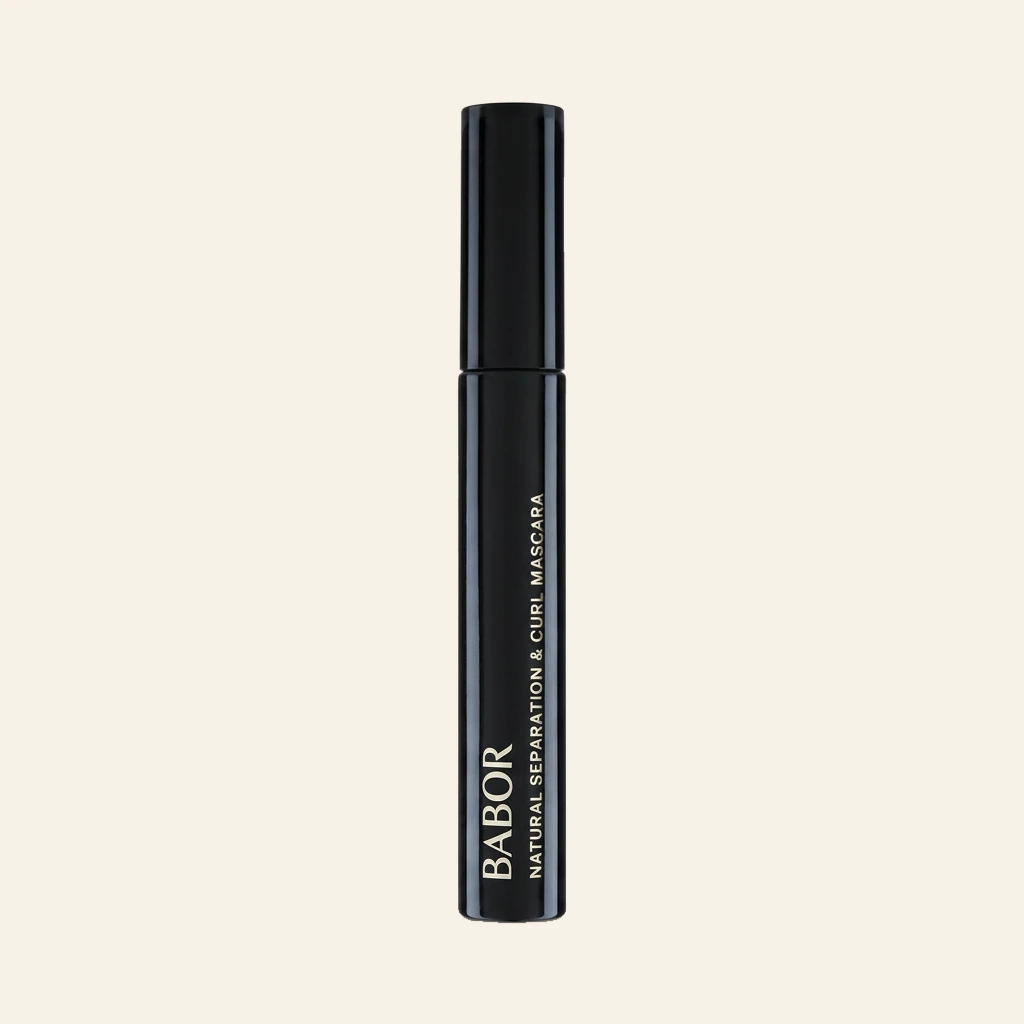 BABOR Natural Separation & Curl Mascara – Mascara für definierte, geschwungene und natürlich getrennte Wimpern