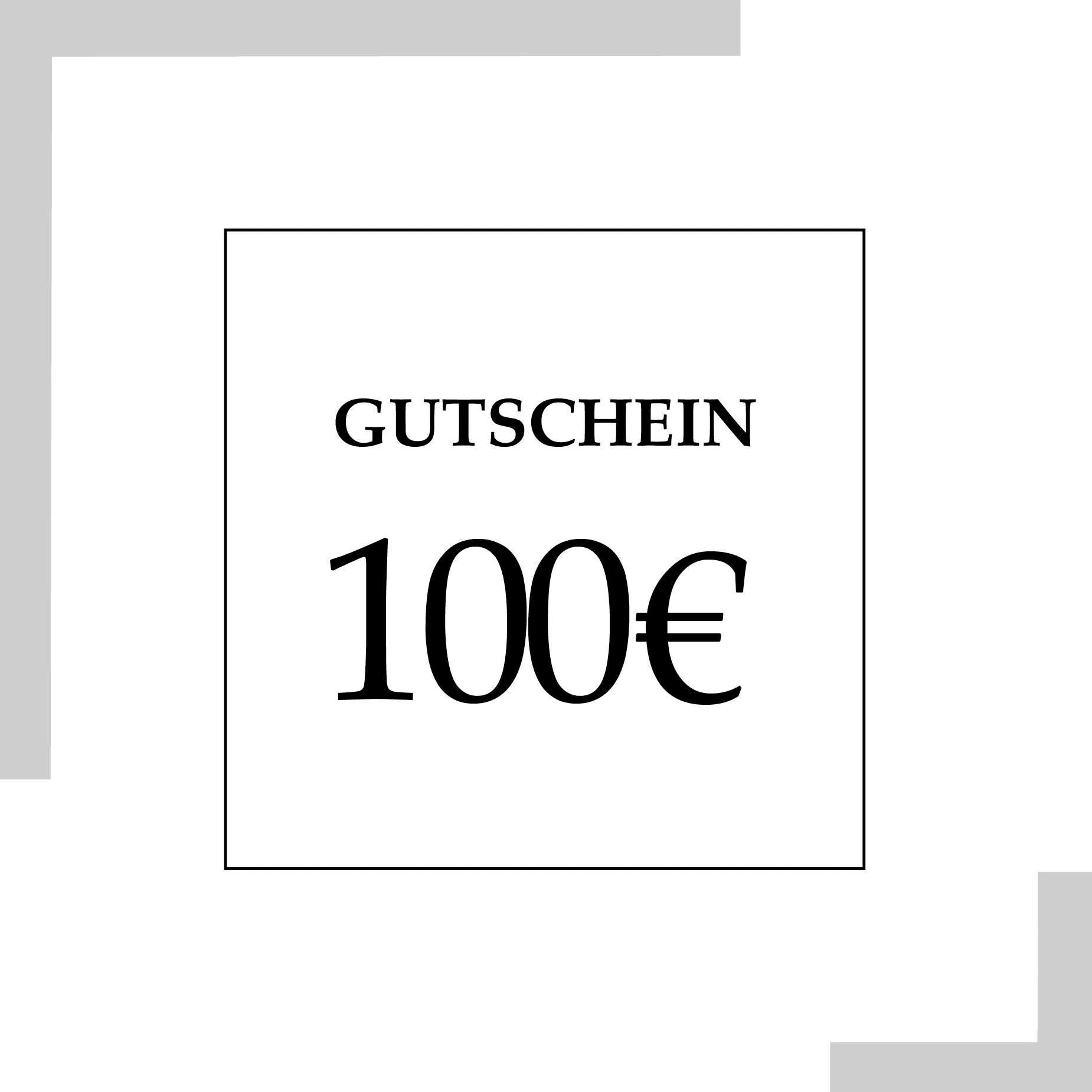 Gutschein 100 Euro | HopeCosmetics